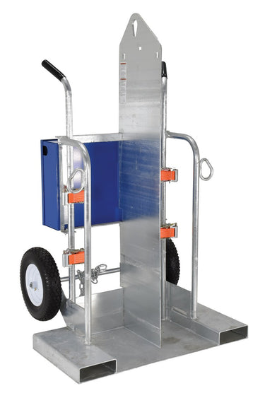 FOAM FILLED GALVANIZED TORCH CART 500 LB - Model CYL-2-FF-G
